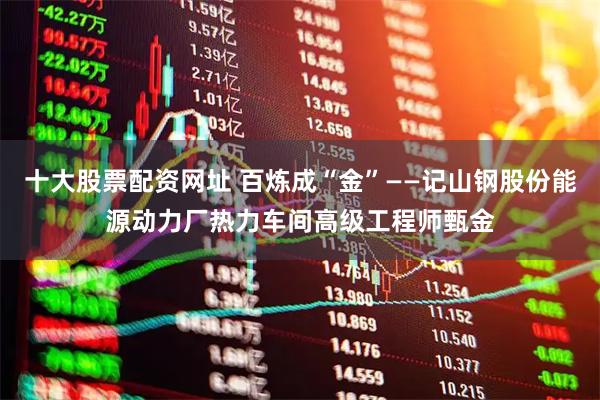 十大股票配资网址 百炼成“金”——记山钢股份能源动力厂热力车间高级工程师甄金